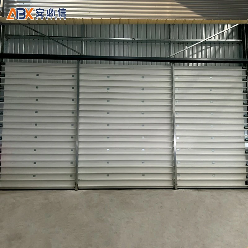 雅安铝板滑升门